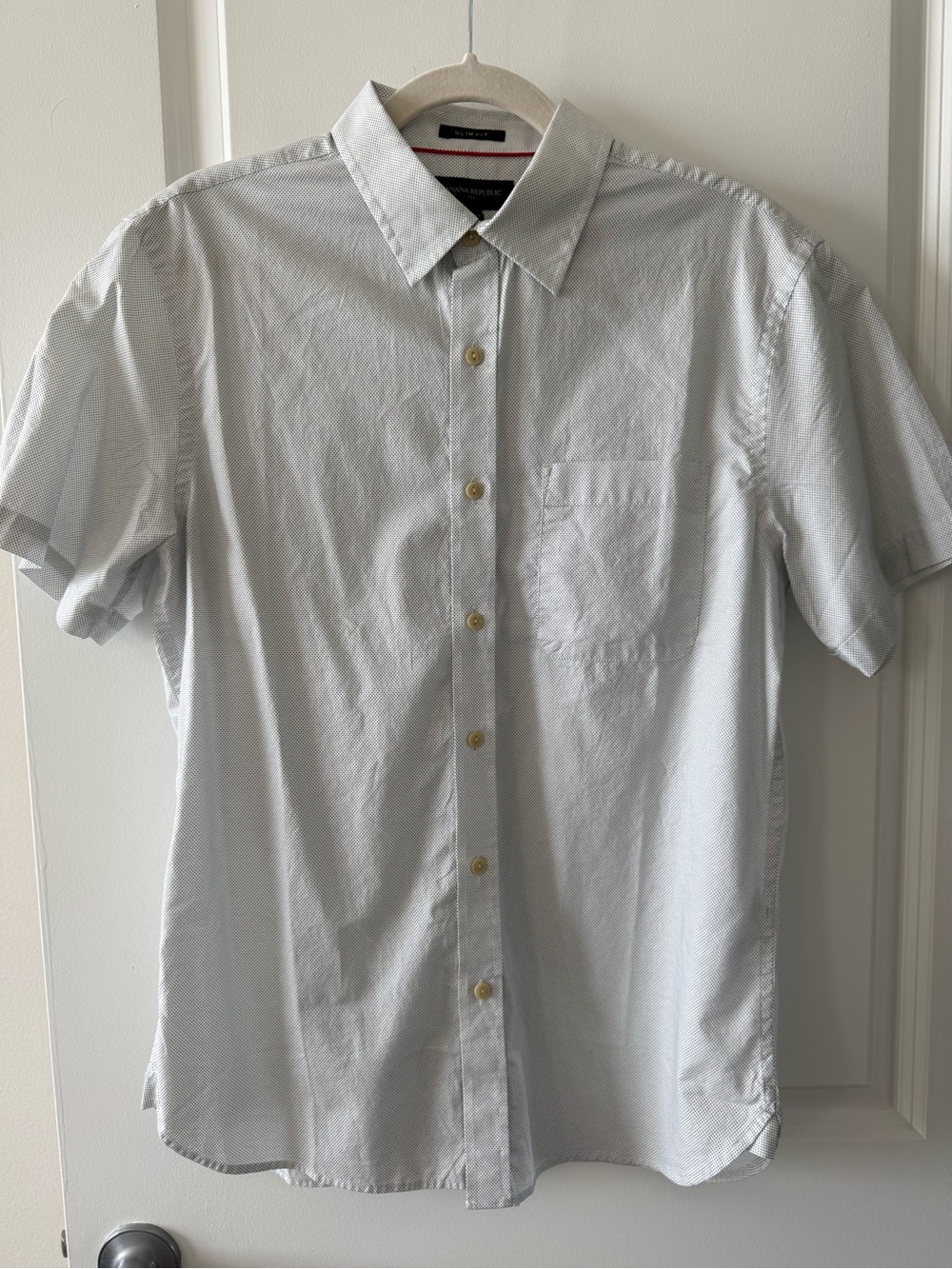 Banana Republic Short-Sleeve Button-Up Shirt